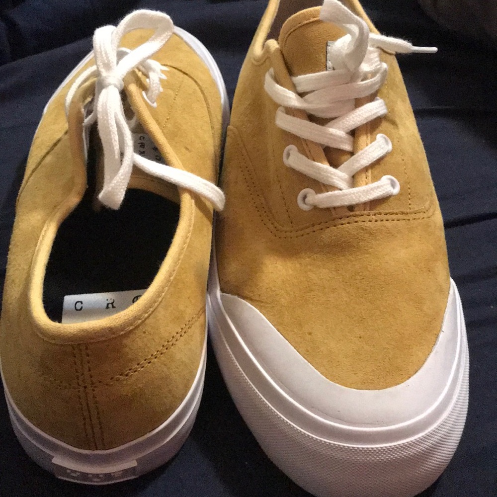 Mustard Yellow HUF Shoes